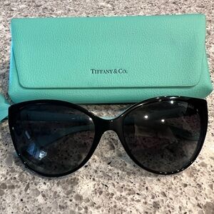 Tiffany polarized 58mm polarized cat eye sunglassesses